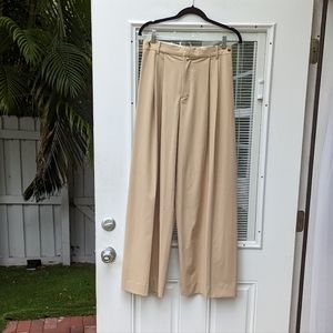 New Zara Full Length Wide Leg Multi Position Pants